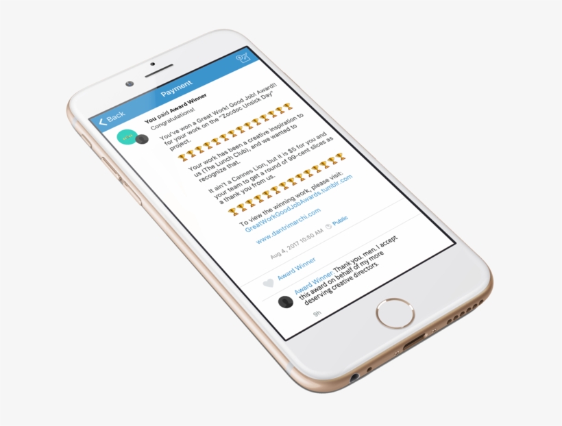 We Venmo 5 Bucks For The Efforts - Iphone, transparent png download