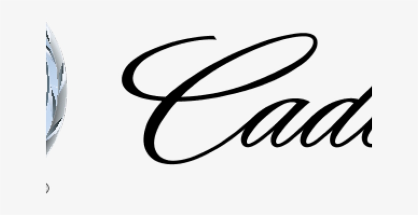 Black And White Cadillac Logo, transparent png download