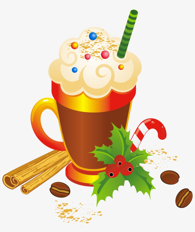 Christmas Egg Nog Clip Art, transparent png download