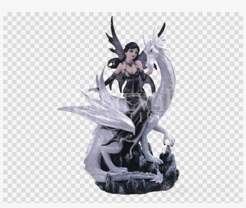 Figura De Dragon Blanco, transparent png download