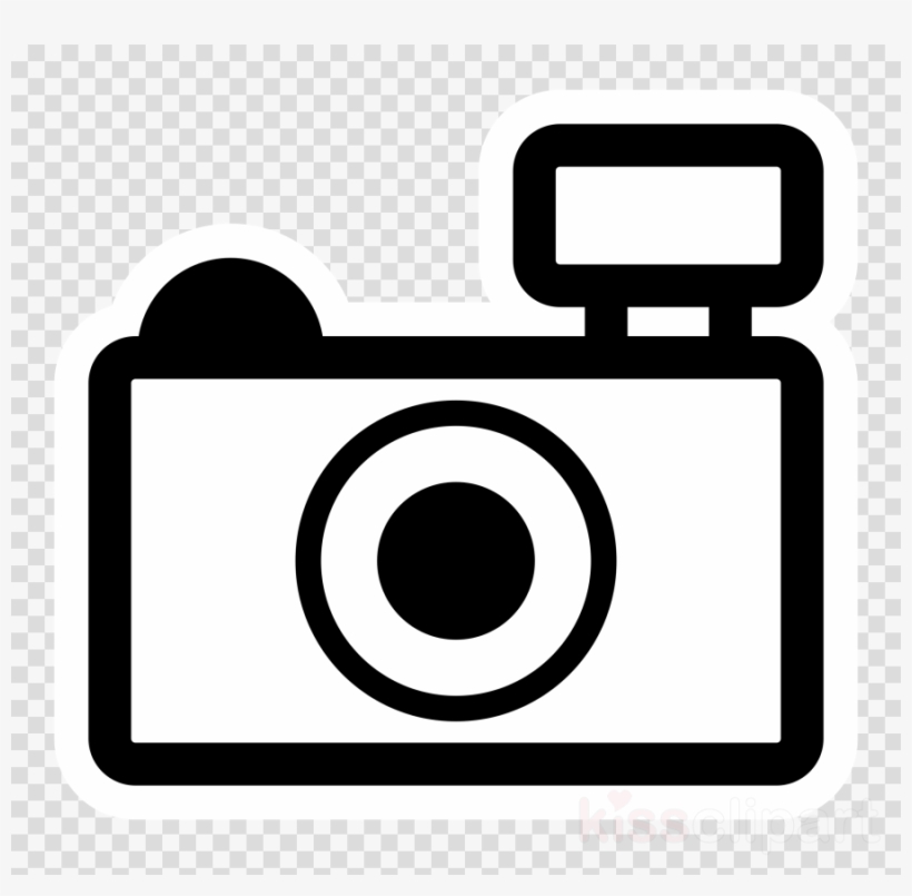 Camera Clipart Camera Clip Art - Camera Clipart Black And White, transparent png download