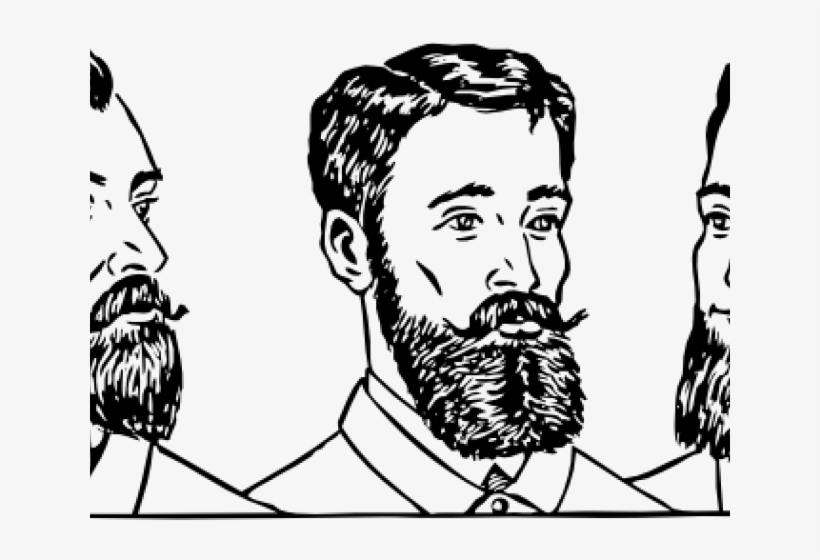 Beard Clipart Mens Beard, transparent png download