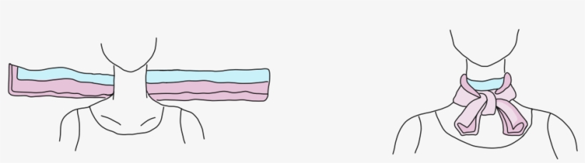 Scarf Clipart Neck Scarf - Clothing, transparent png download