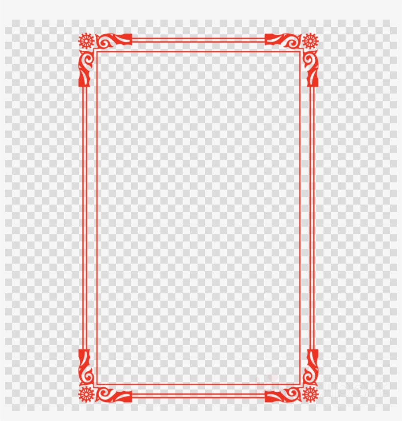 Pattern Clipart Decorative Borders Pattern - Clip Art, transparent png download