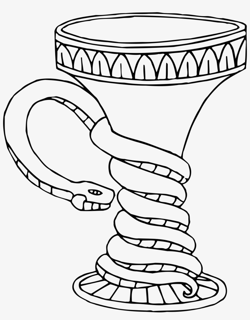 This Free Icons Png Design Of Vase 52 Line Drawing, transparent png download