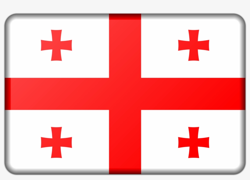 This Free Icons Png Design Of Georgia Flag, transparent png download