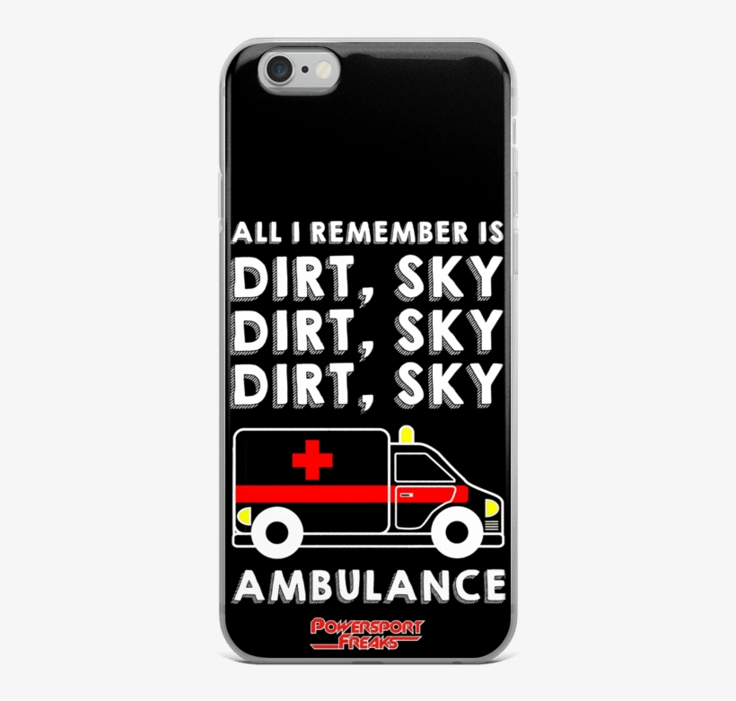 Dirt Sky Ambulance Phone Case - Mobile Phone, transparent png download