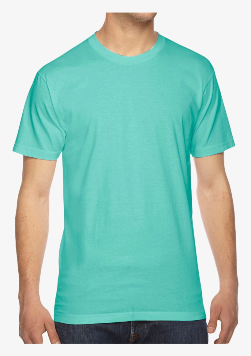 Eye Believe Holiday Shirt - American Apparel Men's Fine Jersey Short Sleeve T-shirt, transparent png download