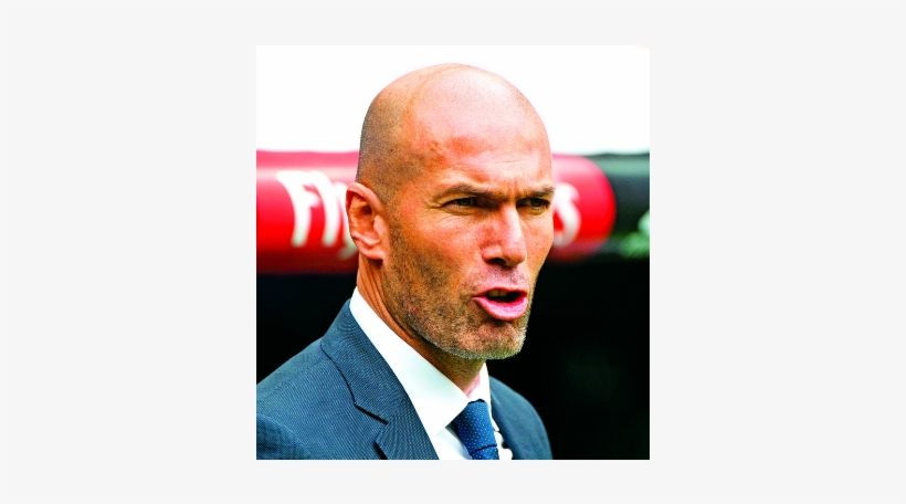 Zinedine Zidane - Santiago Bernabéu Stadium, transparent png download