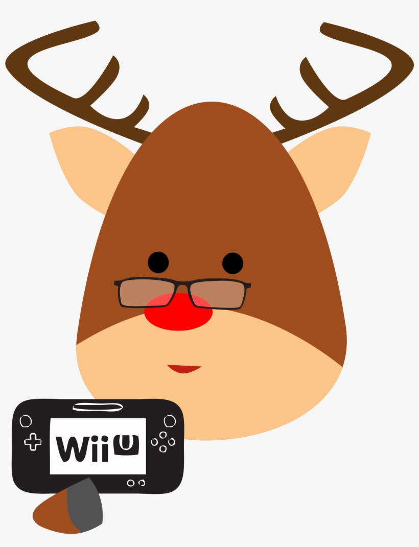 Reindeer Wii Glasses Animal Antler 851069 - Portable Network Graphics, transparent png download