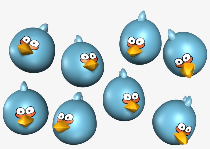 9 Kb, Archive - Angry Birds Space Model 3d, transparent png download