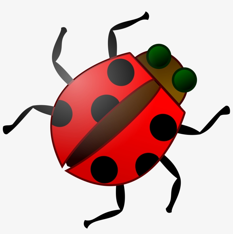 Big Image - Bug Cartoon Black And White, transparent png download