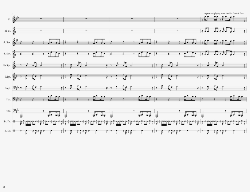 The Time Is Now Sheet Music 2 Of 4 Pages - Document, transparent png download