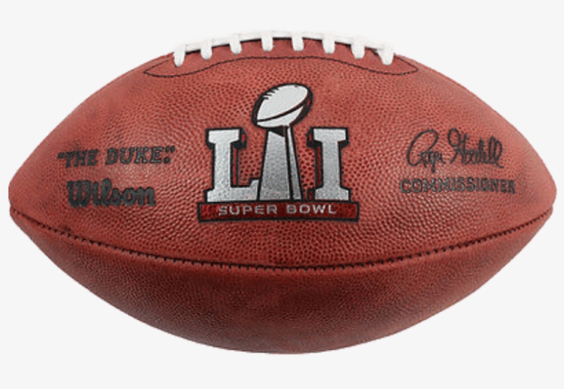 Wilson Duke Super Bowl 51 Game Football - Tom Brady Autographed Ball - Super Bowl 51 Mvp Steiner, transparent png download