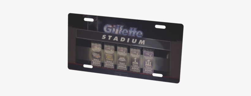 New England Patriots Super Bowl Trophies Metal Photo - New England Patriots, transparent png download