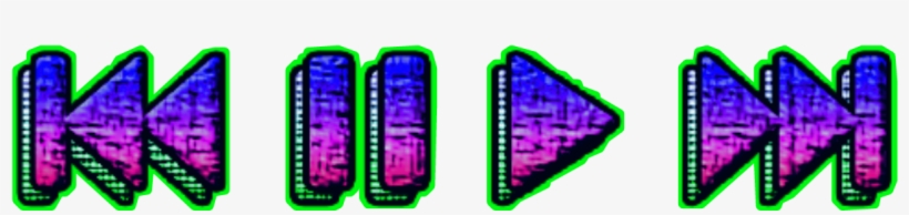 Vhs Play Freetoedit Png Vhs Play Sign - Picsart Photo Studio, transparent png download