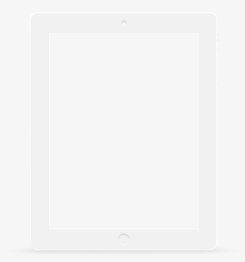 In-device Slider - Ipad 3, transparent png download