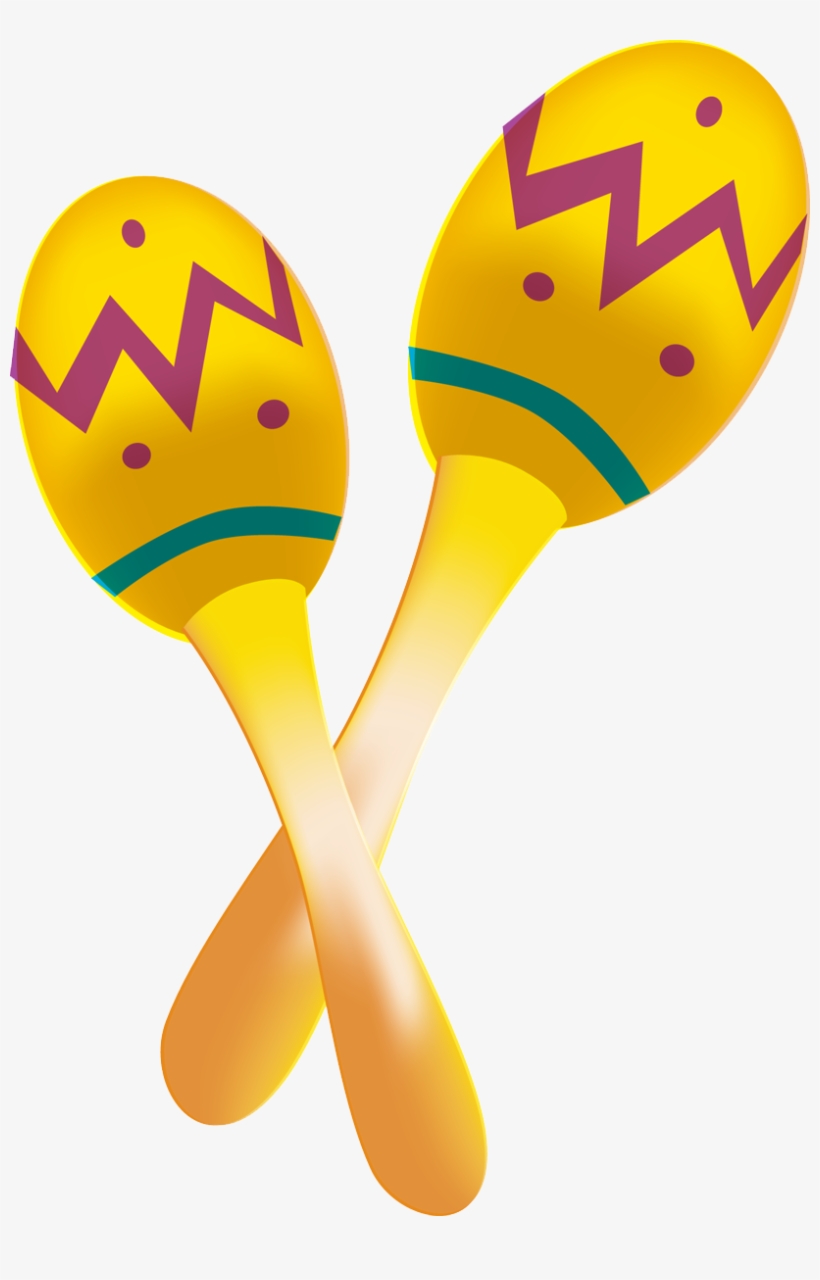 Black And White Stock Sombrero Ideas About On Cr Neos - Maracas Clipart, transparent png download