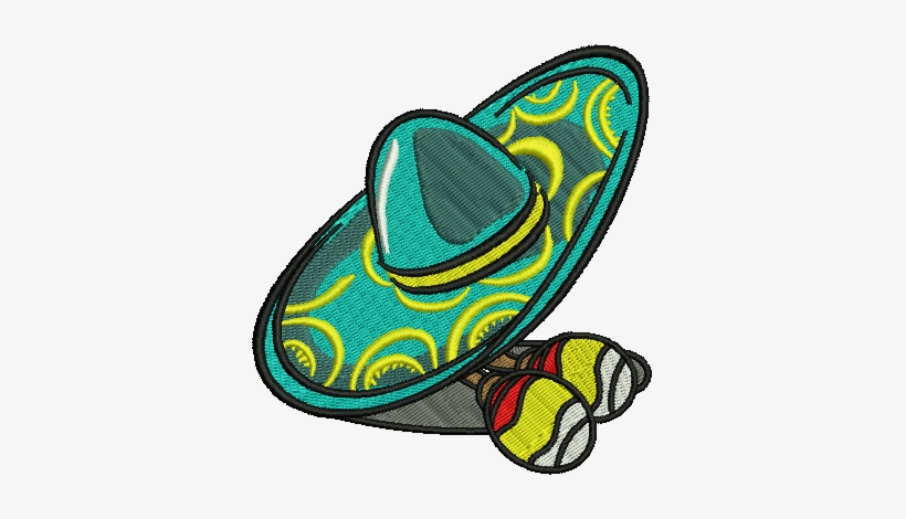 Image Freeuse Download Blue Hat And Label - Embroidery, transparent png download