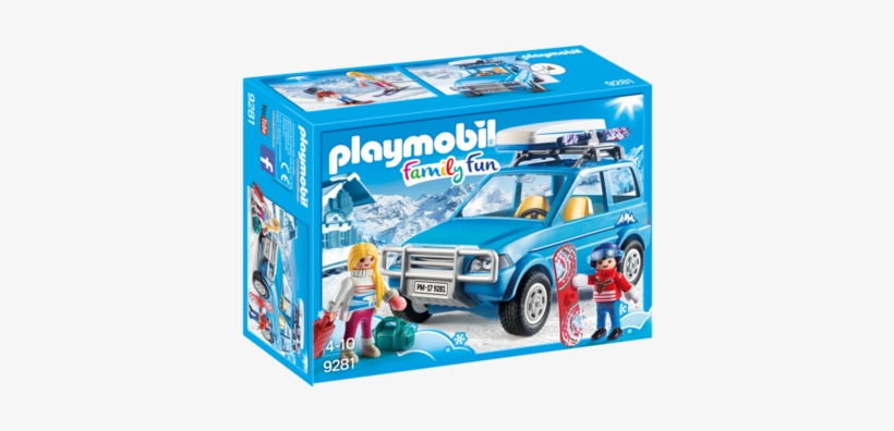 Playmobil 9281 - Winter Suv - Playmobil 9281, transparent png download