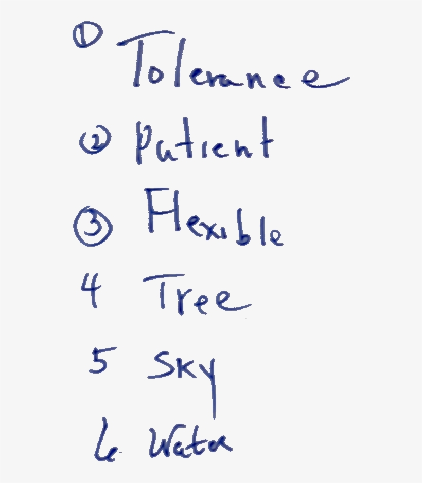 La Verne Notes And Themes - Handwriting, transparent png download