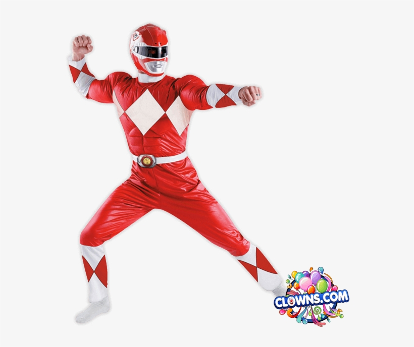 Power Rangers Clownsdotcom - Power Rangers Costume, transparent png download