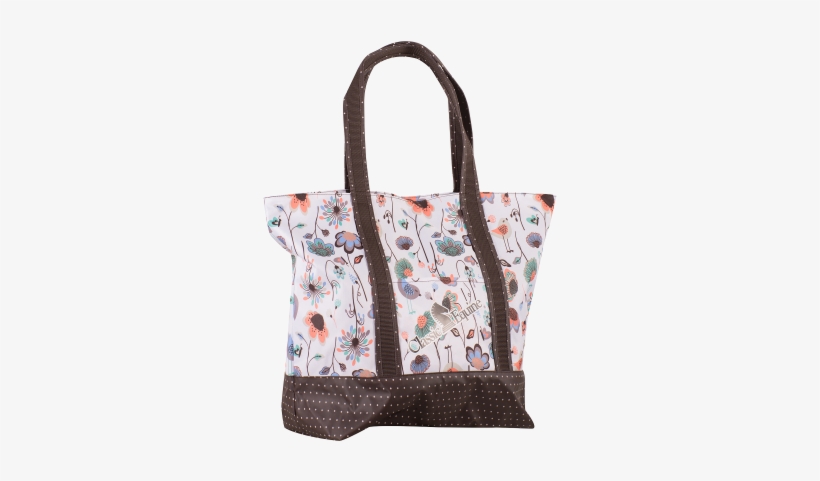 Classic Equine Large Tote - Classic Equine Large Tote In Bloom Design, transparent png download