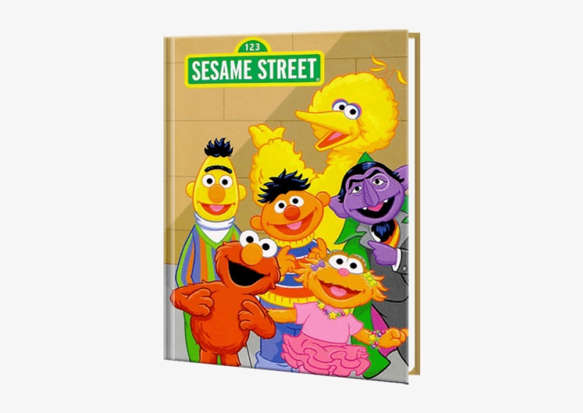 My Day On Sesame Street Personalised Book, transparent png download