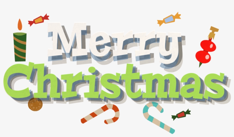 Merry Christmas Letter Greeting Card Text - Graphic Design, transparent png download