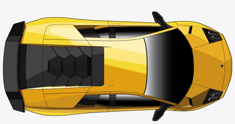 Image Result For Png Car Top View - Lamborghini Murcielago Lp 670 4, transparent png download
