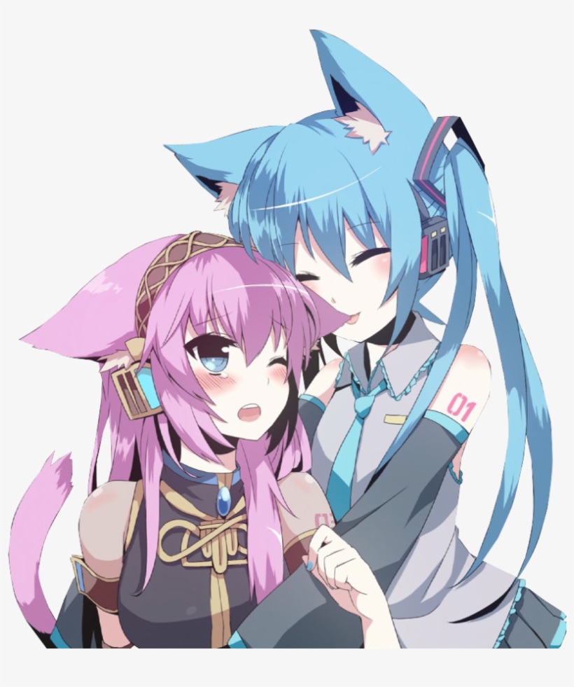 #vocaloid #hatsunemiku #初音ミク #mikumonday #music #beuty - Anime Luka X Miku, transparent png download