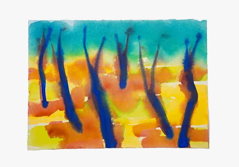 Cork Trees - Painting, transparent png download