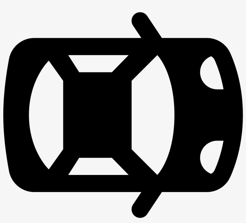 Free Car Top View Icon - Car, transparent png download
