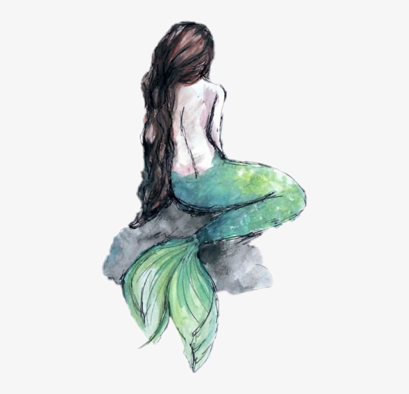 Mermaid Canvas, transparent png download