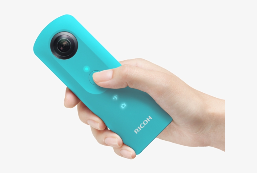 The “theta Sc Type Hatsune Miku” Has A Special Shutter - Ricoh Theta Hatsune Miku, transparent png download