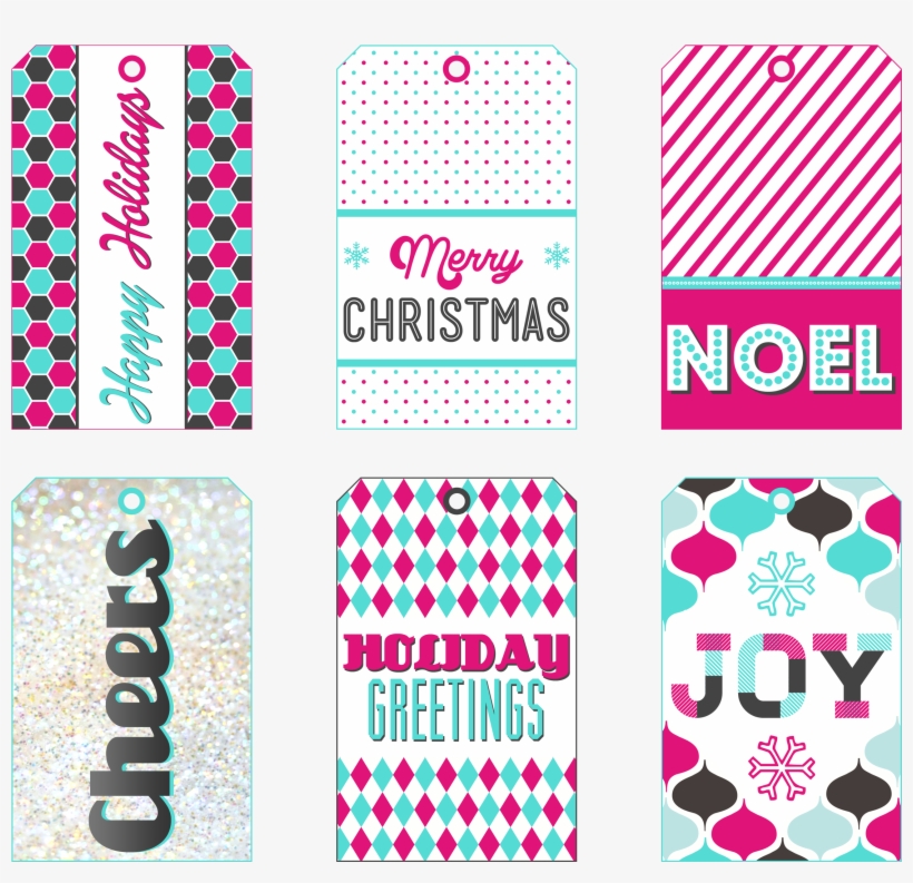The Christmas Joy Collection - Gift Tags Transparent Christmas, transparent png download