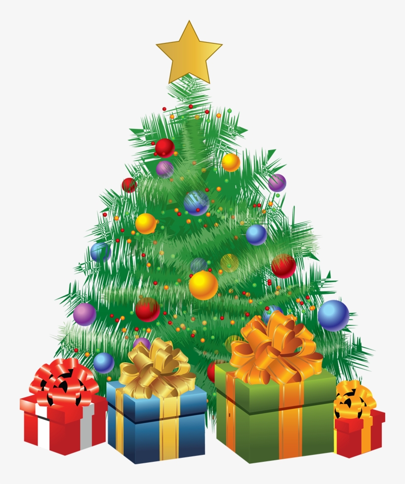 Christmas-tree - Xmas Tree Throw Blanket, transparent png download