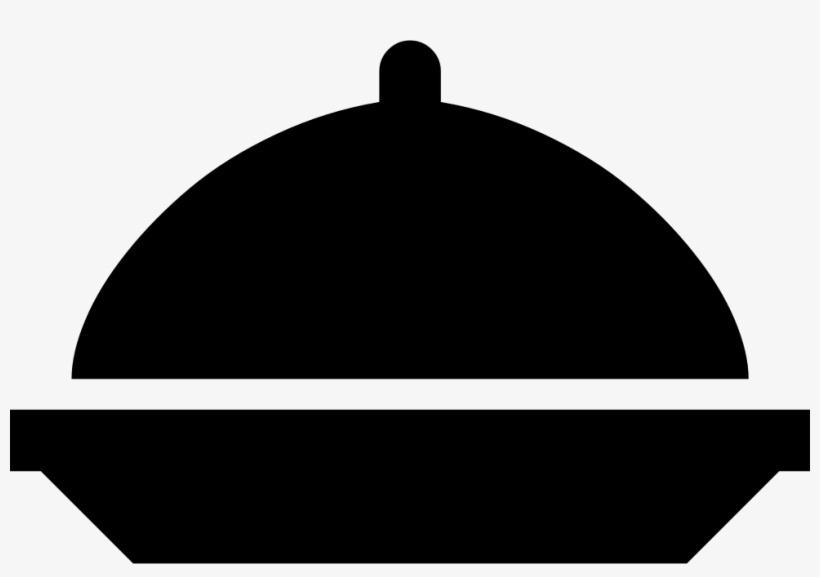 Plate Of Food Comments - Black, transparent png download