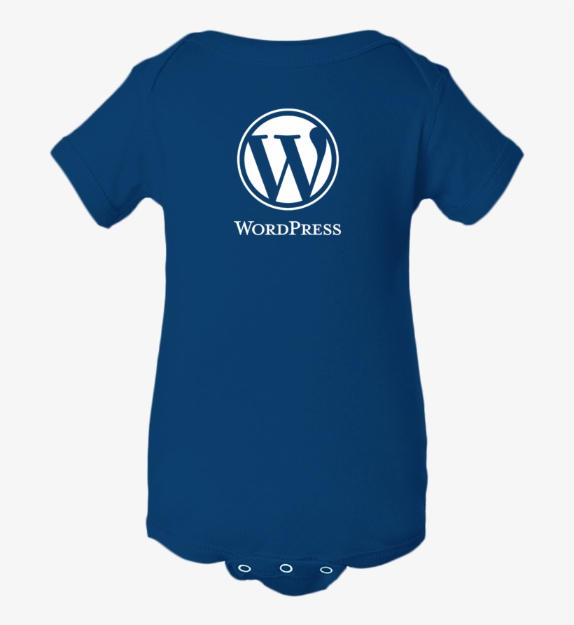 Wordpress Logo One-piece - Santa Claus Costume Baby Bodysuit, transparent png download