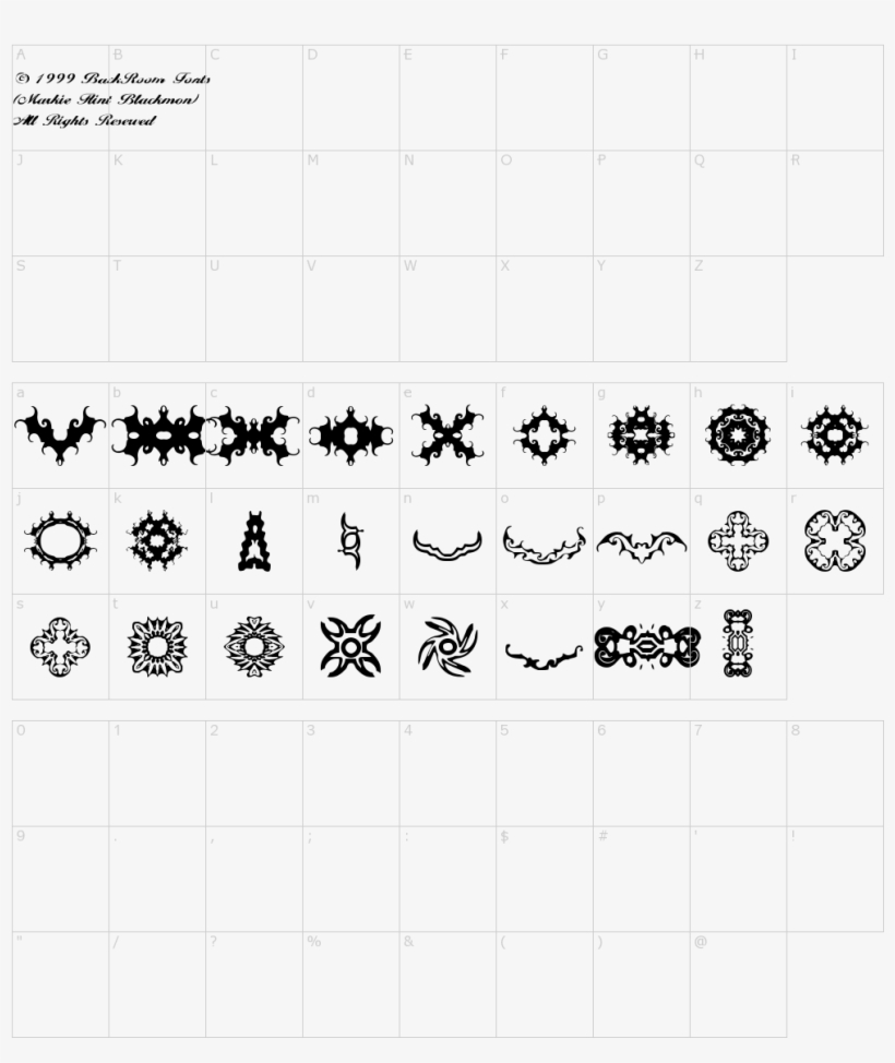 Font Characters - Number, transparent png download