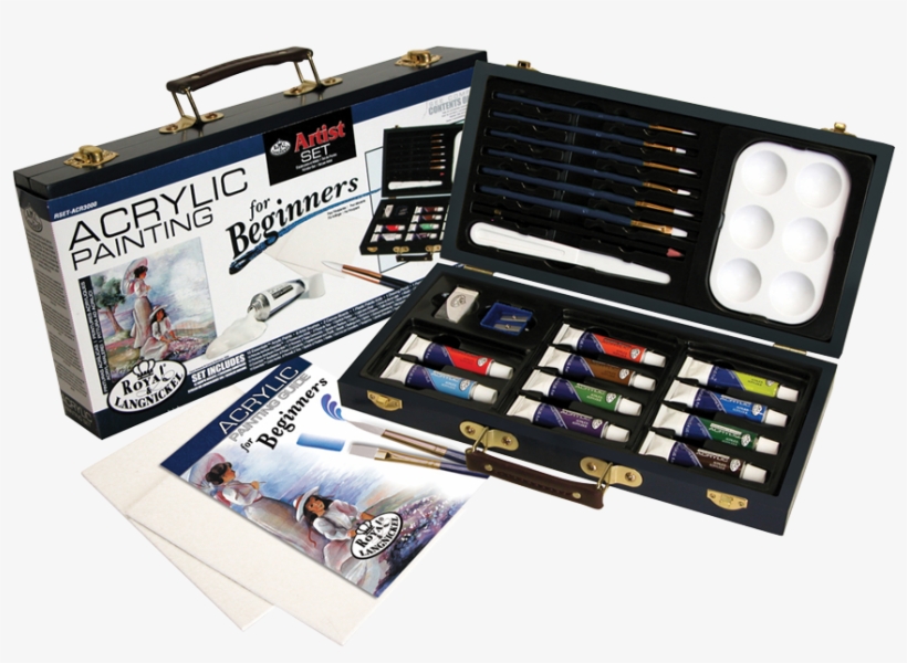 View Larger Image - Royal And Langnickel Beginners Acrylic Painting Set, transparent png download
