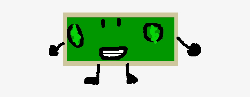 Dollar Bill - Dollar Inanimate Fight Out, transparent png download