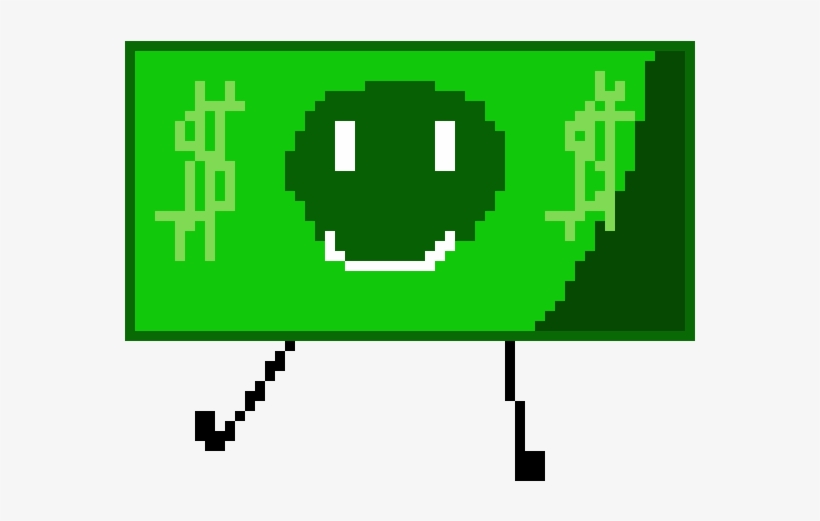Dollarbill - Pixel Art, transparent png download