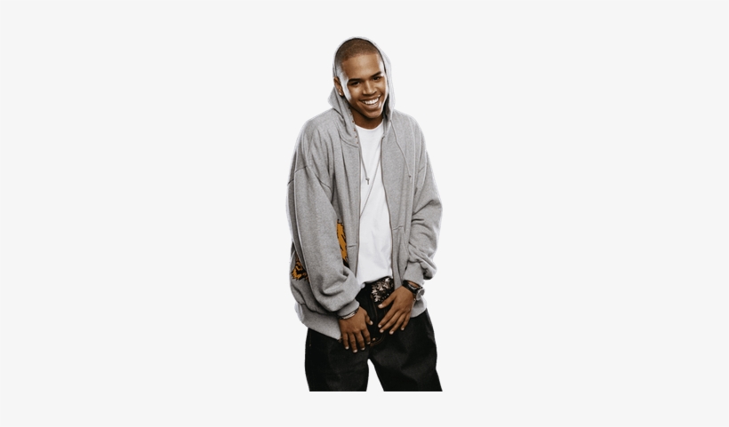 Chris Brown Laughing - Chris Brown When He Was Younger With Transparent, transparent png download