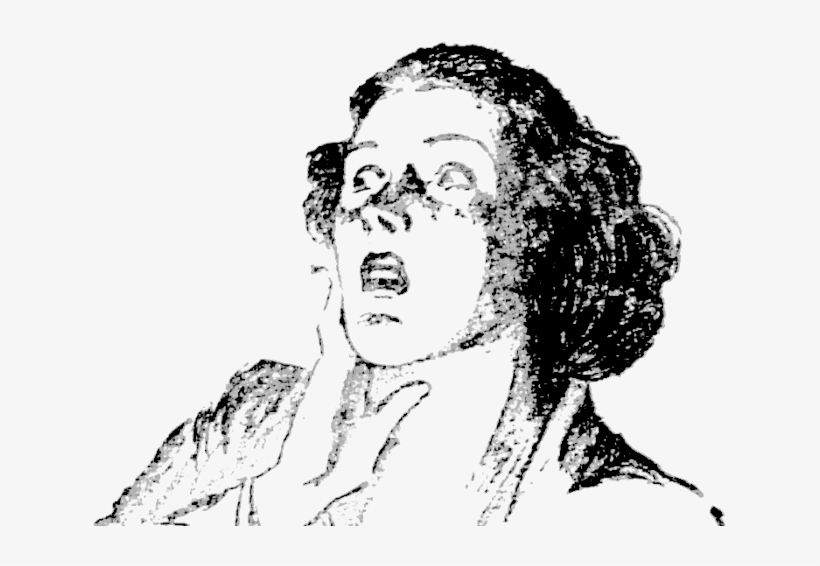 Shocked Face - Shock Face Transparent Background, transparent png download