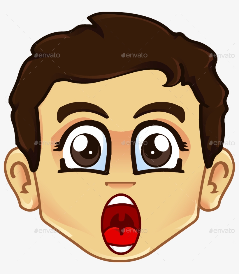 Shock - Shocked Boy Clipart Png Transparent PNG - 794x859 - Free