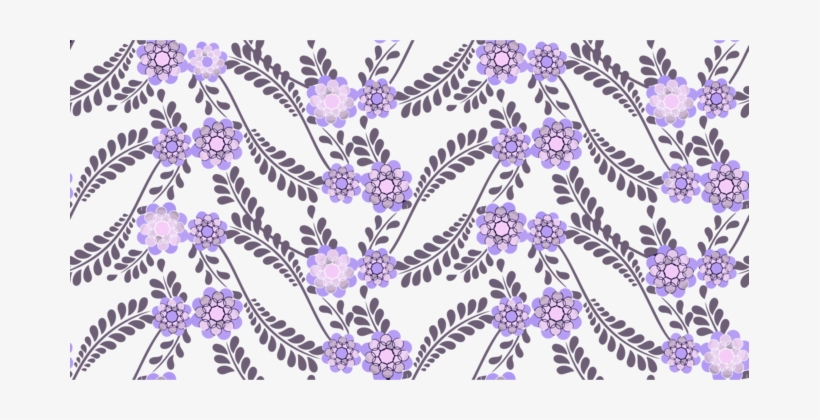 Symmetry Purple Leaf Lavender - Clip Art, transparent png download