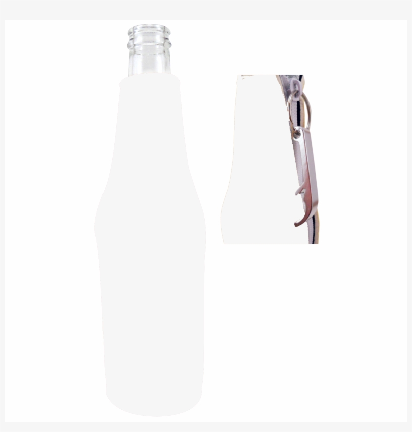 Free Blank Beer Bottle Png - Blank Neoprene Zipper Beer Bottle Coolie With Full, transparent png download