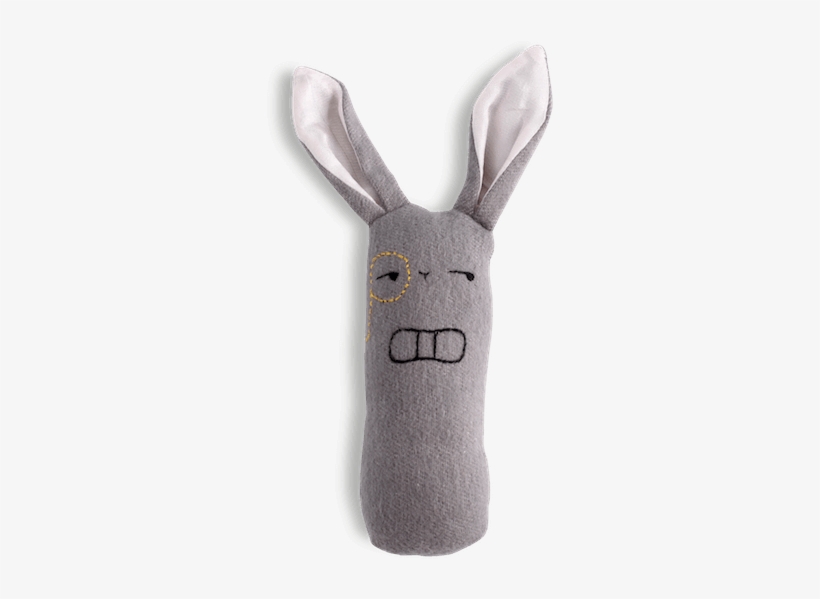 Monocle Bunny Rattle - Monocle, transparent png download