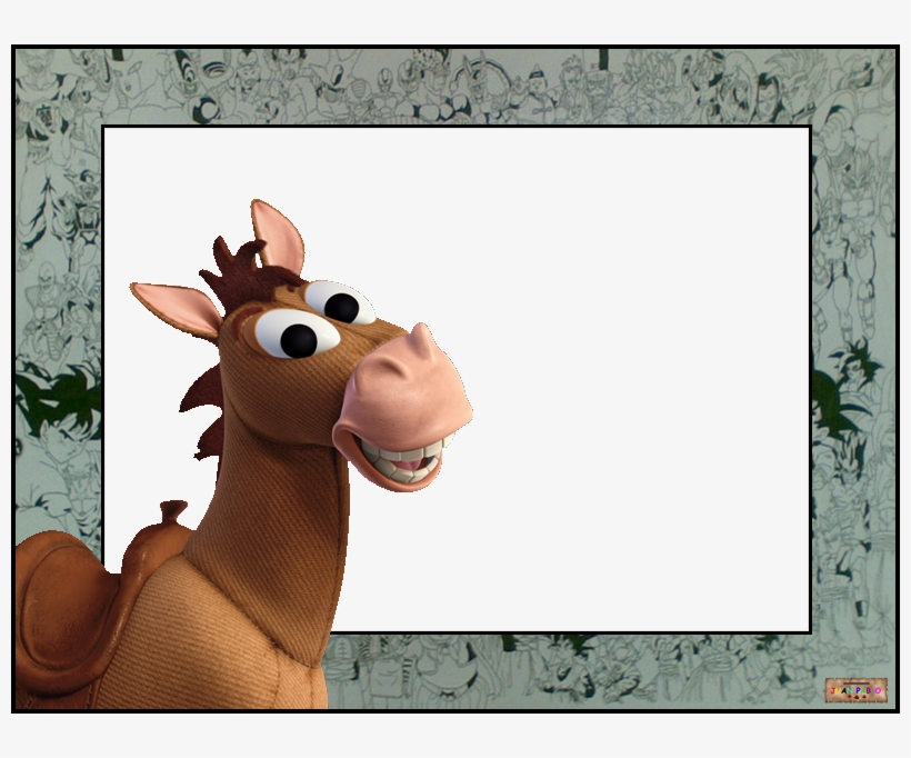 Marcos Photoscape Mural Dibujos Con Burrito - Tiro Al Blanco Toy Story, transparent png download